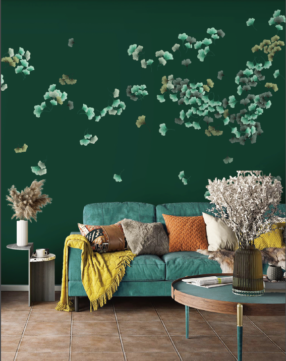 Serenity of Azure Ginkgo